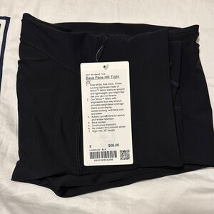 Lululemon Black Base Pace HR Tight